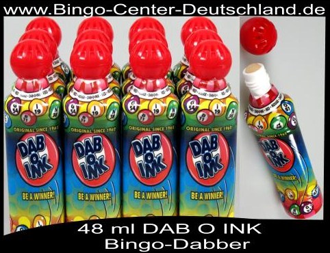 Bingodabber, Bingomarker, DAB o INK 48 ml