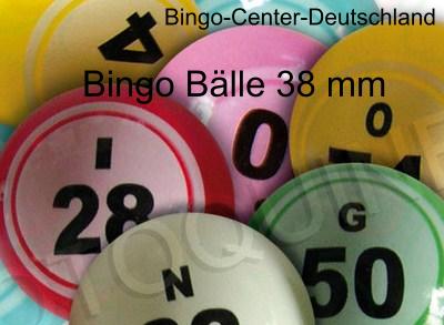 Bingokugeln, Bingobälle für Bingotrommeln und Bingoblower, Bingoautomat 