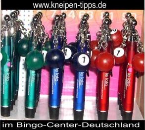 24 Bingo-Kugelschreiber