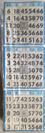 75er Bingotickets