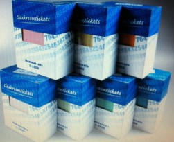 Doppelnummern, Garderobenmarken Doppelnummern, Garderobenmarken