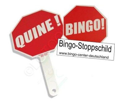 Bingo-Stoppschild