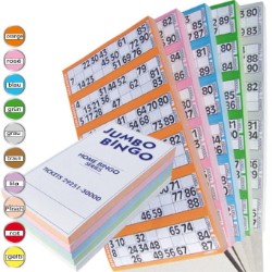 Bingo-Jumbotickets 90er Bingospiel Bingo-Jumbotickets 90er Bingospiel