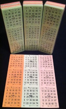 75er Bingotickets